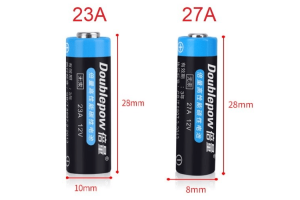 27a Batterie vs 23a Batterie: verschidde Gréissten, déiselwecht Energie