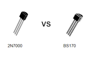 2n7000 vs BS170: Vergläicht zwee populär N-Channel Mosfets