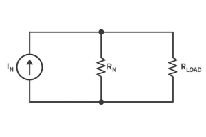 Norton theorem Basics a Circuit Beispiller