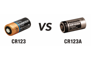 CR123 vs CR123A Batterien: wat ass besser?