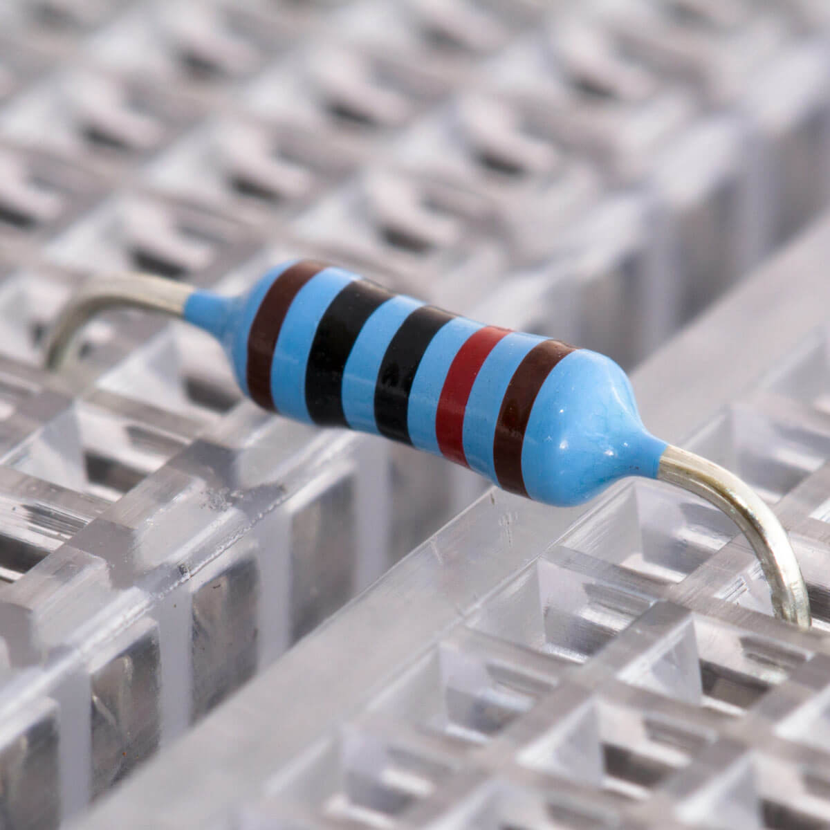 5 Color Coded Metal Film Resistors