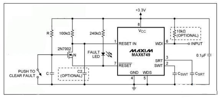 Simple Latching Watchdog Timer